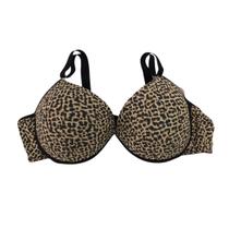 Sutiã Com Bojo e Aro de Sustentação Estampado Animal Print Onça Plus Size G2 ao G4