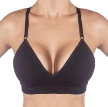 Sutiã com Bojo E Sem Aro Conforto - Kit com 2 Peças