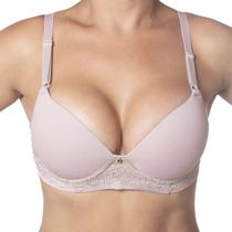 Sutiã com bojo renda na base ultra sustentação Nayane Rodrigues Ref.: ST346