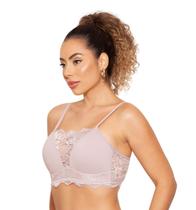 Sutia Com Bojo Sem Aro e Renda Confortavel