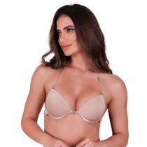 Sutiã com Bojo Silicone Costa Nua Frente Única
