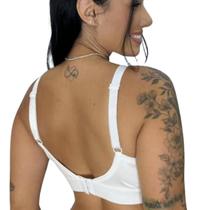 Sutiã com Reforço Soutien Reforçado Renda com fecho Kit c/ 3 Sutiã com Reforço Soutien Reforçado Renda com fecho Kit c/ 3