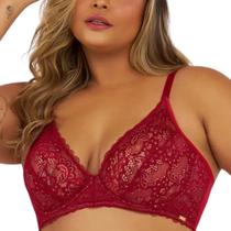 Sutiã com Renda Dilady Curve Sense 196.101 Plus Size Sutiã com Renda Dilady Curve Sense 196.101 Plus Size