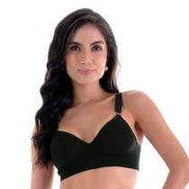 Sutiã Comfort Bojo Sem Aro Alças Largas Ajustáveis Removíveis Sem Costura Zee Rucci