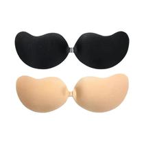 Sutiã Confortável plus Size Sem Costura Com Bojo Push up E Fecho Frontal Invisível