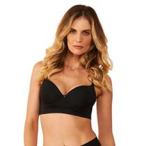 Sutiã Copa C Com Bojo e Aro de Microfibra Santa Passion Sutiã Copa C Com Bojo e Aro de Microfibra Santa Passion