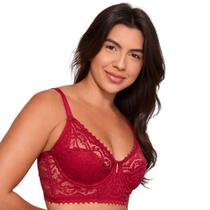 Sutiã Corpete Com Aros Sensual Renda Nayane