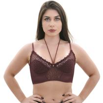 Sutiã Corpete curto sensual tiras Nayane Rodrigues .