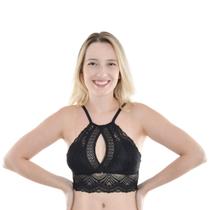 Sutiã Cropped Rendado Nayane Rodrigues -