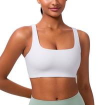 Sutiã CRZ YOGA Butterlift com Dupla Camada, Costas em V, Sem Arco, Branco, Tamanho S Sutiã CRZ YOGA Butterlift com Dupla Camada, Costas em V, Sem Arco, Branco, Tamanho S