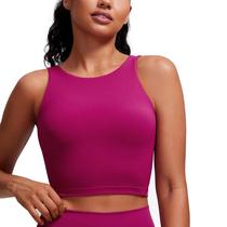 Sutiã CRZ YOGA Butterluxe com Decote Alto, Costas em U e Bojo Removível Magenta XXS