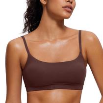 Sutiã CRZ YOGA Butterluxe Sem Costura com Bojo Esportivo Taupe XL Sutiã CRZ YOGA Butterluxe Sem Costura com Bojo Esportivo Taupe XL