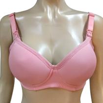 Sutiã De Amamentação Maternidade C/ Bojo Algodão Corpo Nú 2000