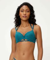 Sutiã De Renda Push Up Com Bojo Marisa-32002