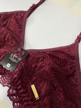 Sutiã de Renda Sem Bojo Luxo Alça Fina