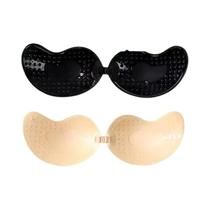 Sutiã De Silicone Invisível Sem Alças Com Fecho Frontal Para Mulheres