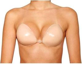 Sutia de silicone soutien auto adesivo aderente ao corpo invisivel bege p cx