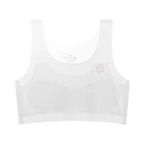 Sutiã De Treinamento Para Meninas Adolescentes 2024 Sem Arame Cor Sólida Top Esportivo Para Período
