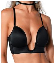 Sutiã Decote Profundo DeMillus Alça Removível 63022