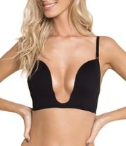 Sutiã Decote Profundo Em Microfibra Com Alças Removíveis E Bojo Trifil