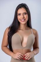 Sutiã Decote Profundo Em Microfibra Sutiã Decote Profundo Em Microfibra