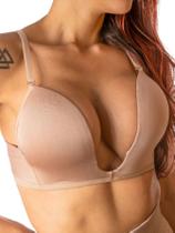 Sutia Decote U Profundo Efeito Silicone Push Up - Ninfrodite