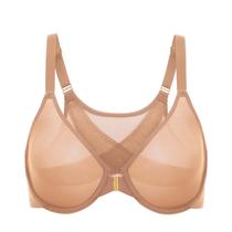 Sutiã DELIMIRA Consufy Posture com fecho frontal Sheer Mesh 46DD Sutiã DELIMIRA Consufy Posture com fecho frontal Sheer Mesh 46DD
