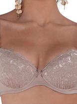 Sutiã Desejo Demillus 067854 Com Aro e Bojo Renda e Microfibra T. 44/50 Sutiã Desejo Demillus 067854 Com Aro e Bojo Renda e Microfibra T. 44/50