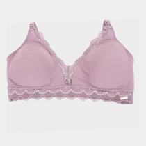 Sutiã Dilady Com bojo Removível Amamentação Renda