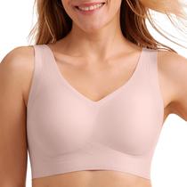 Sutiã Domilo Wireless com cobertura total nas costas, rosa suavizante Sutiã Domilo Wireless com cobertura total nas costas, rosa suavizante