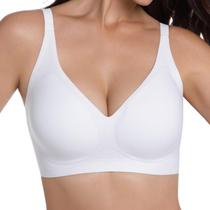 Sutiã Dpizgic Wireless Deep V Plunge, solidário para mulheres, preto