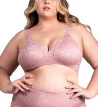 Sutiã Duloren Cobertura Total Sem Bojo E Sem Aro Merlot