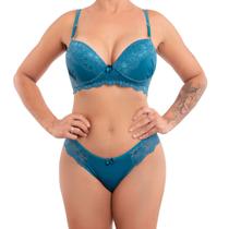 Sutiã e calcinha conjunto de lingerie Toque Secreto -