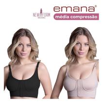 Sutia emana duplo reforçado chocolate em103