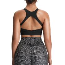 Sutiã esportivo Aoxjox Khloe High Impact Fitness Training para mulheres Sutiã esportivo Aoxjox Khloe High Impact Fitness Training para mulheres