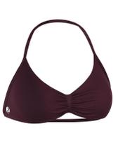 Sutiã esportivo AUROLA Influence Strappy para mulheres Black Cherry Sutiã esportivo AUROLA Influence Strappy para mulheres Black Cherry