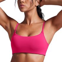 Sutiã esportivo CRZ YOGA Butterbreeze com gola redonda para mulheres rosa