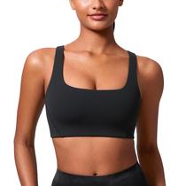 Sutiã esportivo CRZ YOGA Butterlift com forro duplo preto G-Small