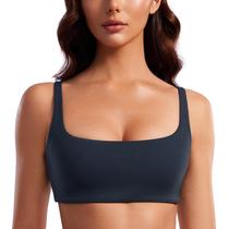 Sutiã esportivo CRZ YOGA Butterluxe Spaghetti Spaghetti Strap feminino Navy S