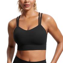 Sutiã esportivo CRZ YOGA Softness Mold Butterluxe Strappy Black Sutiã esportivo CRZ YOGA Softness Mold Butterluxe Strappy Black