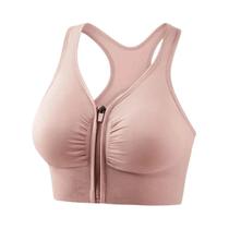 Sutiã Esportivo Feminino Com Zíper Frontal Para Fitness, Yoga E Academia - Top Esportivo Moderno Sutiã Esportivo Feminino Com Zíper Frontal Para Fitness, Yoga E Academia - Top Esportivo Moderno