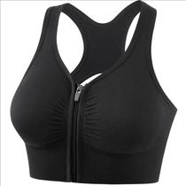 Sutiã Esportivo Feminino Com Zíper Frontal Para Fitness, Yoga E Academia - Top Esportivo Moderno Sutiã Esportivo Feminino Com Zíper Frontal Para Fitness, Yoga E Academia - Top Esportivo Moderno