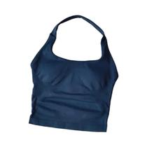 Sutiã Esportivo Feminino De Alta Intensidade Com Alça No Pescoço, À Prova De Choque, Para Corrida,