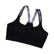 Sutiã Esportivo Feminino De Alto Impacto Respirável Sem Costura Com Efeito Push up Para Academia,