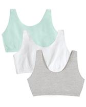 Sutiã esportivo feminino Fruit of the Loom, estilo tanque, Mint Chip Sutiã esportivo feminino Fruit of the Loom, estilo tanque, Mint Chip