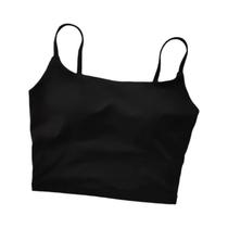 Sutiã Esportivo Feminino Pequeno Tipo Colete Com Alças Finas, Costas Bonitas, Para Treino E Fitness,