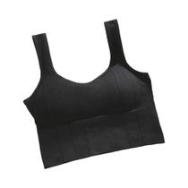 Sutiã Esportivo Respirável Feminino - Colete Sem Aro - Ideal para Treino e Verão