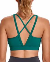 Sutiã esportivo RUNNING GIRL High Impact High Support Green M