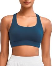 Sutiã esportivo RUNNING GIRL High Support azul marinho tamanho M