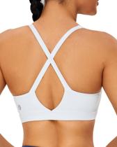 Sutiã esportivo RUNNING GIRL High Support Molded Cup branco M Sutiã esportivo RUNNING GIRL High Support Molded Cup branco M